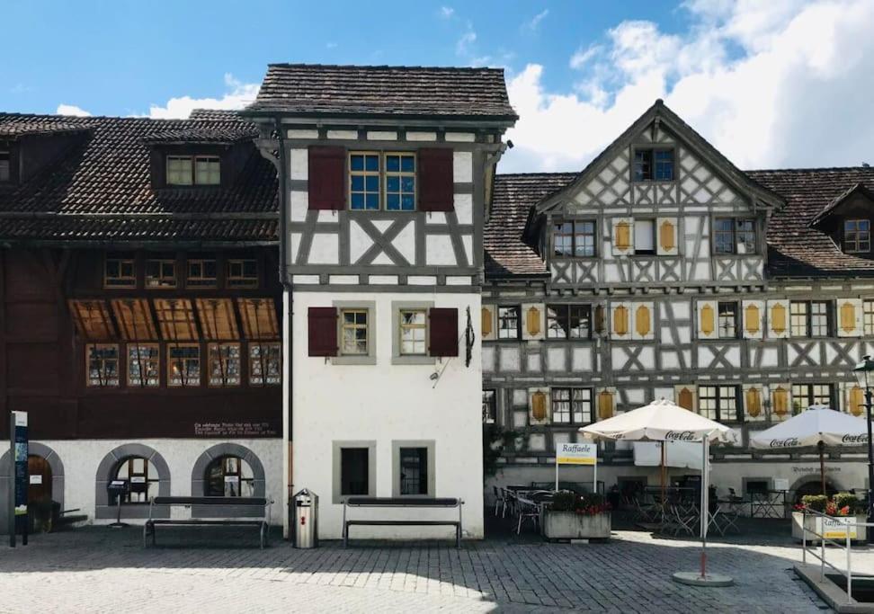 Charmante Und Zentrale Wohnung Am Weiherpark Arbon Exteriör bild